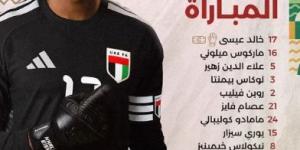 التشكيل الرسمي لمباراة الإمارات واليمن في خليجي 27
