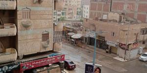 أمطار غزيرة تضرب مرسى مطروح (صور)